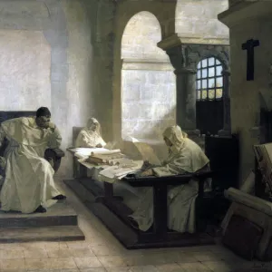 The Men of the Inquisition, 1889. Artist: Jean-Paul Laurens