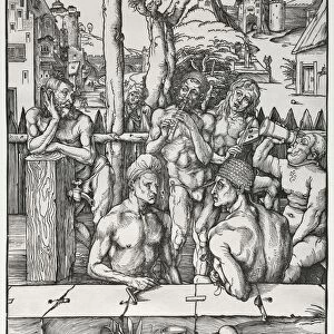 The Mens Bath House, c. 1496-1497. Creator: Albrecht Dürer (German, 1471-1528)