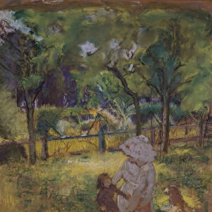 Mere et Enfant au Jardin (Matin Dans Le Verger), 1909-1911. Creator: Edouard Vuillard