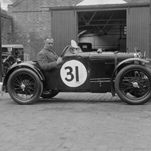 MG C type Midget of Cyril Paul at the RAC TT Race, Ards Circuit, Belfast, 1932. Artist