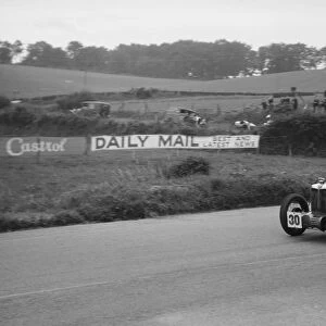 MG C type Midget of Hugh Hamilton at practice for the RAC TT Race, Ards Circuit, Belfast, 1932