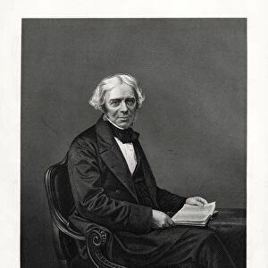 Michael Faraday, British scientist, c1880. Artist: DJ Pound