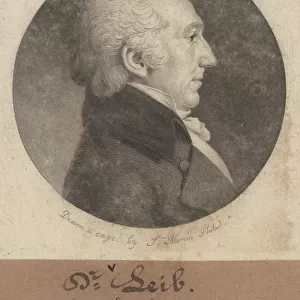 Michael Leib, 1802. Creator: Charles Balthazar Julien Fevret de Saint-Memin