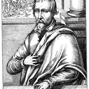 Michael Servetus, Spanish theologian and phycisian, (1511-1553) 1727