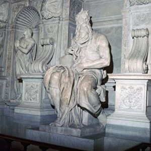 Michelangelos statue of Moses, 16th century