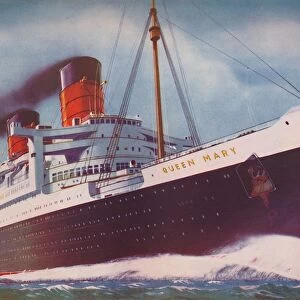 The Mighty Atlantic Record Breaker, the Queen Mary, 1937