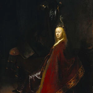 Minerva, 1631. Artist: Rembrandt van Rhijn (1606-1669)