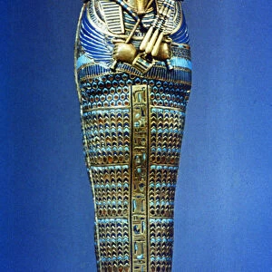 Miniature canopic coffin from the Tomb of Tutankhamun, 14th century BC