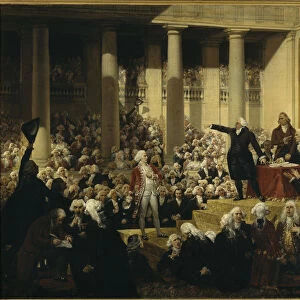 Mirabeau Confronts the Marquis de Dreux-Breze, 23 June 1789, 1831