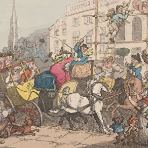 Miseries of London: Going out to Dinner, February 1, 1807. February 1, 1807
