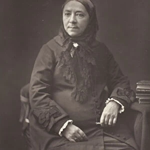 Mme. Pape-Carpantier, 1853/78. Creator: Nadar