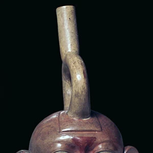Mochicha stirrup-spout vessel, 1st century