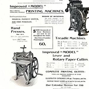 The Model Printing Press Co. 1910