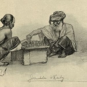 Money[lender?], Kandy, Ceylon, 1898. Creator: Christian Wilhelm Allers