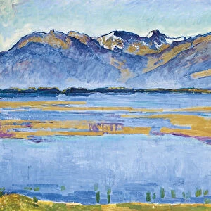 Montana landscape with Becs de Bosson and Vallon de Rechy, 1915. Artist: Hodler, Ferdinand (1853-1918)