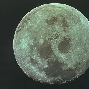 Front side of the moon, 22 July 1969