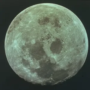 Front side of the moon, 22 July 1969 Front side of the moon, 22 July 1969