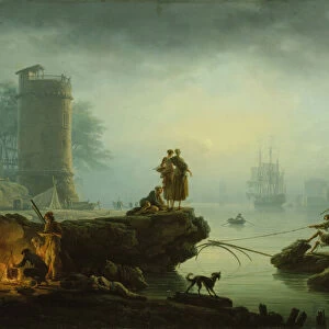 Morning, 1760. Creator: Claude-Joseph Vernet