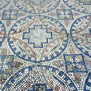 Mosaic from a Roman villa, Montreal, Dordogne and Atlantic Coast, France