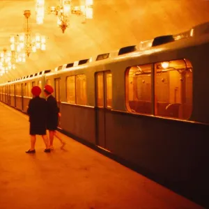 Moscow, Underground, c1970s. Artist: CM Dixon