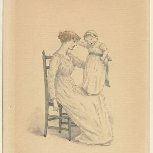 Mother and Child, 1898. Creator: Kate Greenaway (British, 1846-1901)