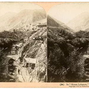 In Mount Lebanon, Zahlah, Lebanon, 1900. Artist: Underwood & Underwood