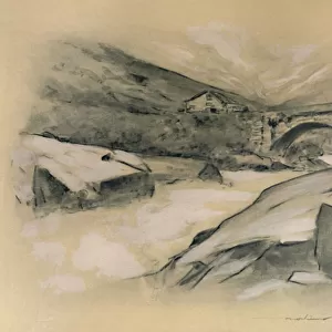 A Mountain Torrent, 1903. Artist: Mortimer L Menpes