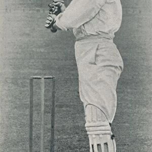 Mr. Maclaren Batting, c1900, (1910)