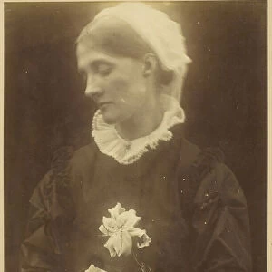 Mrs. Herbert Duckworth, c. 1874. Creator: Julia Margaret Cameron