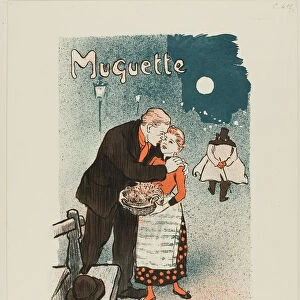 Muguette, 1892. Creator: Theophile Alexandre Steinlen