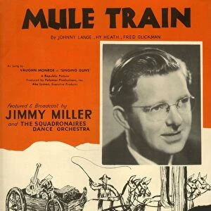 Mule Train, 1947. Creator: Unknown