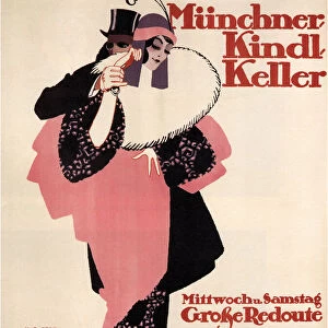 Munich Kindl Keller, 1913. Artist: Erdt, Hans Rudi (1883-1925)