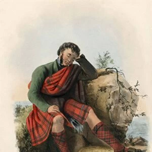 Munro, from The Clans of the Scottish Highlands, pub. 1845 (colour lithograph)