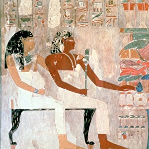 Mural from the Tombs of the Nobles, Thebes, Luxor, Egypt