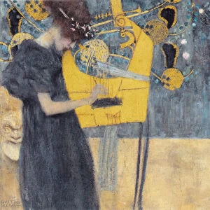 Music I, 1895. Creator: Klimt, Gustav (1862-1918)