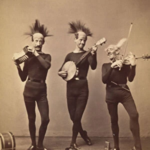 Musical Mokes, 1860s. Creator: J. Wood