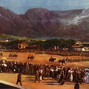 Muster of the Cape Town Guard on the Parade Ground Cape Town, January 12, 1901, 1901