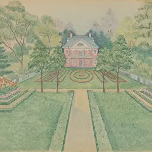 N. W. Stuyvesant Residence, c. 1936. Creator: Tabea Hosier
