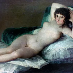 The Naked Maja, c1800. Artist: Francisco Goya