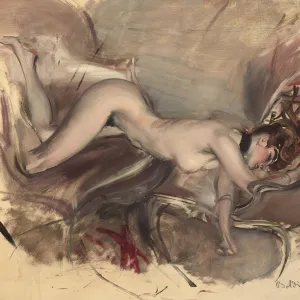 Naked woman, c. 1890