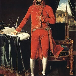 Napoleon Bonaparte as First Consul of France, 1803-1804. Artist: Jean-Auguste-Dominique Ingres