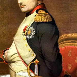 Napoleon Bonaparte, French general and Emperor. Artist: Paul Delaroche