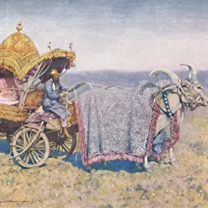 A Native Bullock-cart from Bikanir, 1903. Artist: Mortimer L Menpes