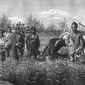 Native Canadians, 19th century. Artist: Dupuy