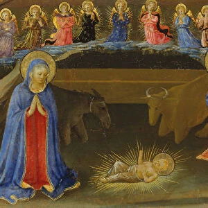 The Nativity, ca. 1433-34. Creator: Zanobi di Benedetto Strozzi