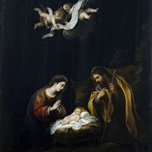 The Nativity, ca 1668. Artist: Murillo, Bartolome Esteban (1617-1682)