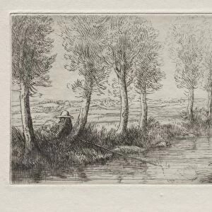 Near the Mill. Creator: Alphonse Legros (French, 1837-1911)