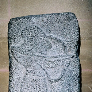 Neo-Hittite stone relief of an archer, c9th century BC