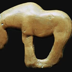 Neolithic amber horse
