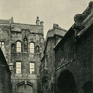 New College Gate and Lane, 1902. Creator: Unknown
